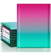 Fuxury Bubble Mailers 6x10 Inch 100 Pack Padded Envelopes Usable Size 6x9