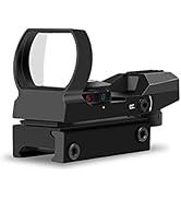 HD101 Red Green Point Gun Scope Reflex Reticle Tactical Scope with 11/20mm Rail