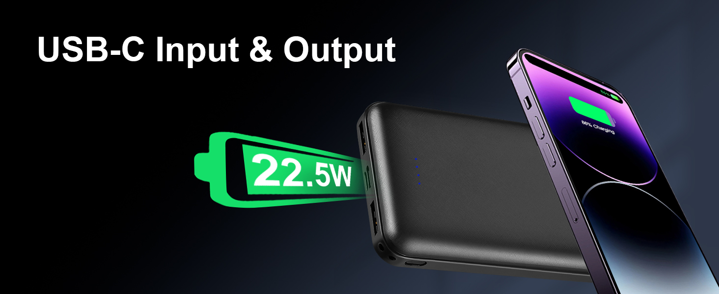 usb c portable charger