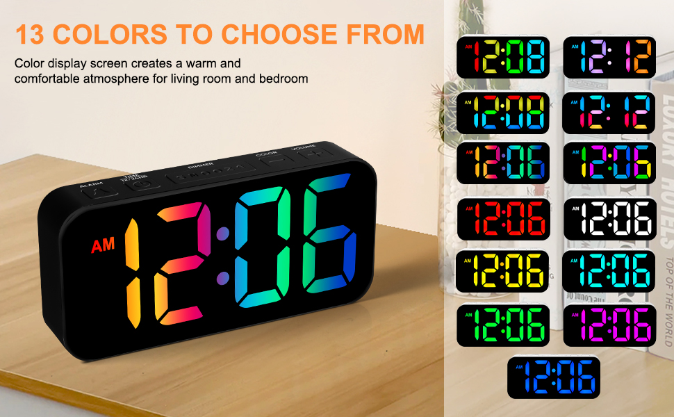 digital alarm clock