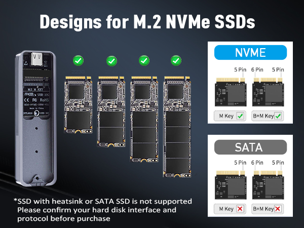 M.2 NVMe SSD Enclosure