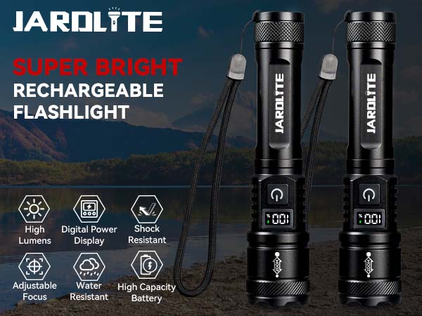 Rechargeable flashlights super bright