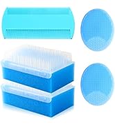 Cradle Cap Brush for Babies, 5Pcs Cradle Cap Treatment Set with Soft Bristle Brushes Silicone Scr...