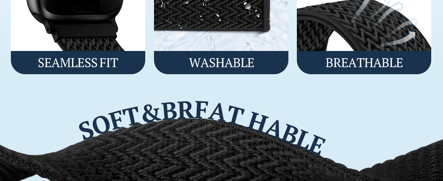 nylon sport loop band for apple watch band