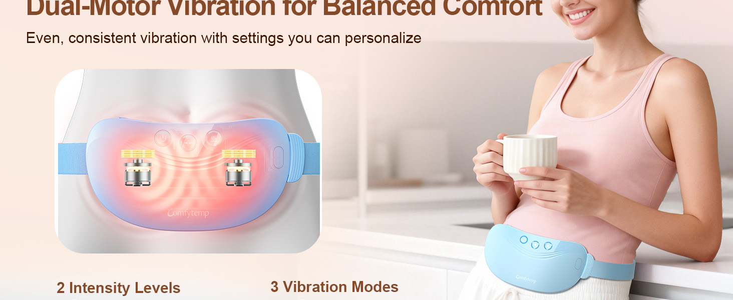 portable heating pad for period