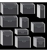 LZBRDY 100 Pcs Clear Stamp and Dies Storage Pockets Transparent Envelope Cases for Cutting Dies S...