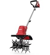Brushless Cordless Tiller Cultivator Compatible with Milwaukee 18V Battery (Tool Only), Electric ...