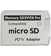 Funturbo Ultimate Version SD2Vita 5.0 Memory Card Adapter, PS Vita PSVSD Micro SD Adapter PSV 100...