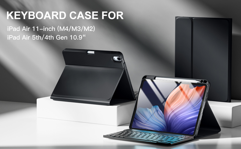 ipad air 5th generation case with keyboard