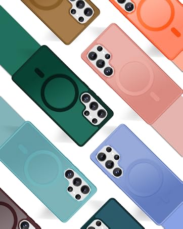 YENAPOON Matte Magnetic Phone Case for samsung galaxy s25 ultra