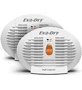 Eva-Dry E-500 Renewable dehumidifier, Pack of 2, white, perfect for closets, bathrooms, safes, bo...