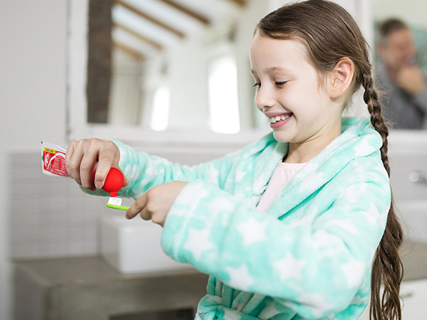 toothpaste caps for child