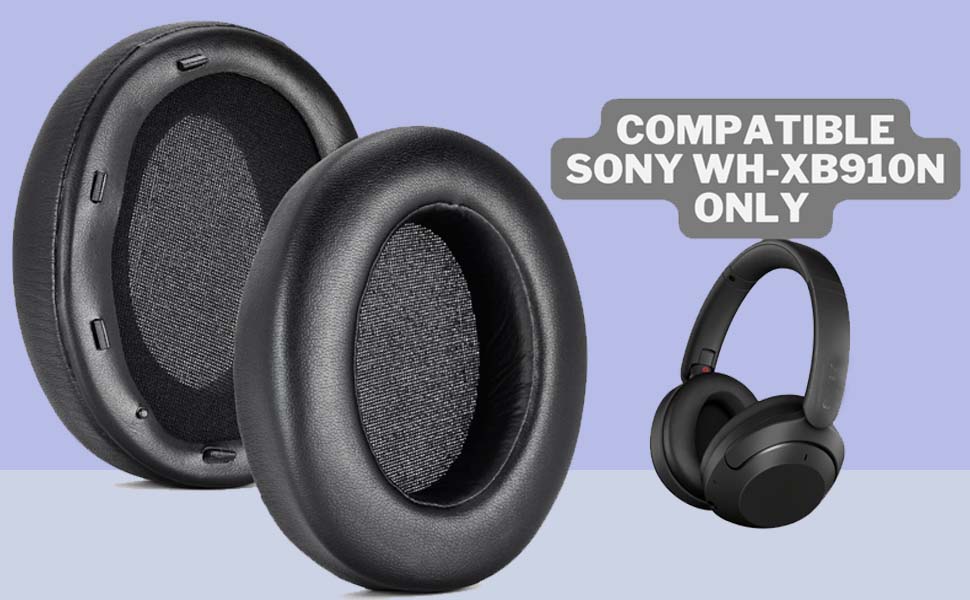 sony wh-xb910n replacement ear pads replacement ear pad cushions for sony wh-xb910n whxb910n headpho