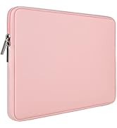RAINYEAR 14 Inch Laptop Sleeve Soft PU Leather Case Protective Water Resistant Zipper Cover Carry...