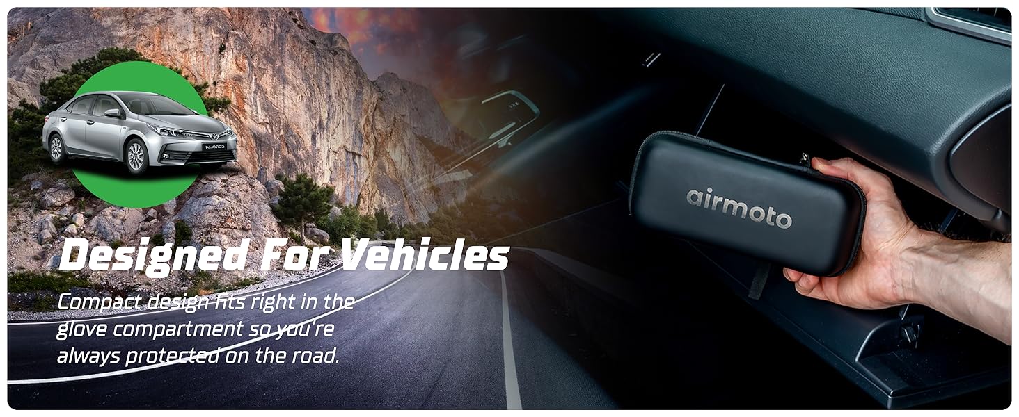 waterproof scratch resistant shock protection pressure gauge carry mini bicycle motorcycle 