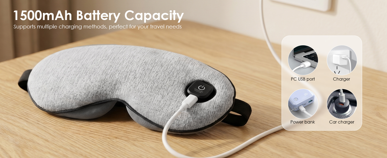 heated eye mask