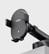 iOttie Auto Sense 2 Dash &amp; Windshield Car Phone Holder with Qi Wireless Charging - Auto Clamping ...