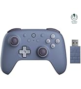 AKNES 8Bitdo Ultimate 2C Wireless 2.4G Controller for Windows PC and Android, Gamepad with Hall E...