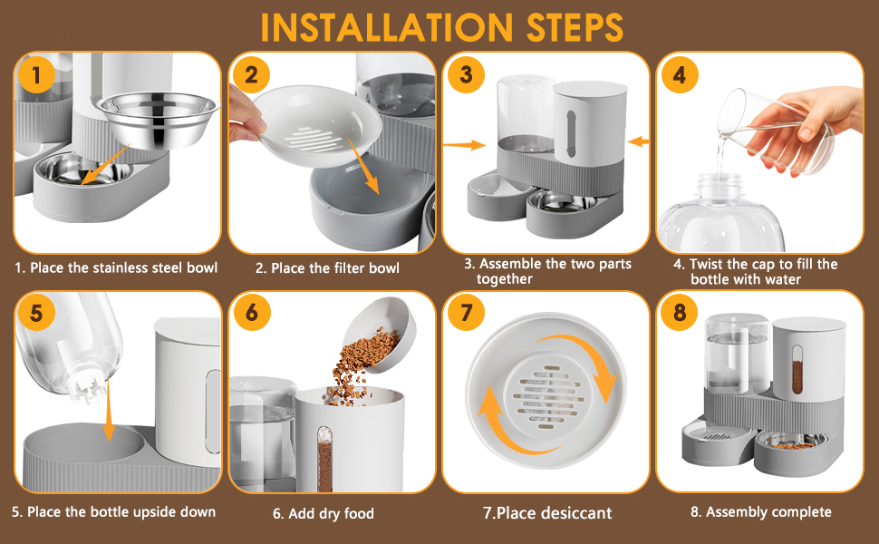 automatic feeder cat dry food