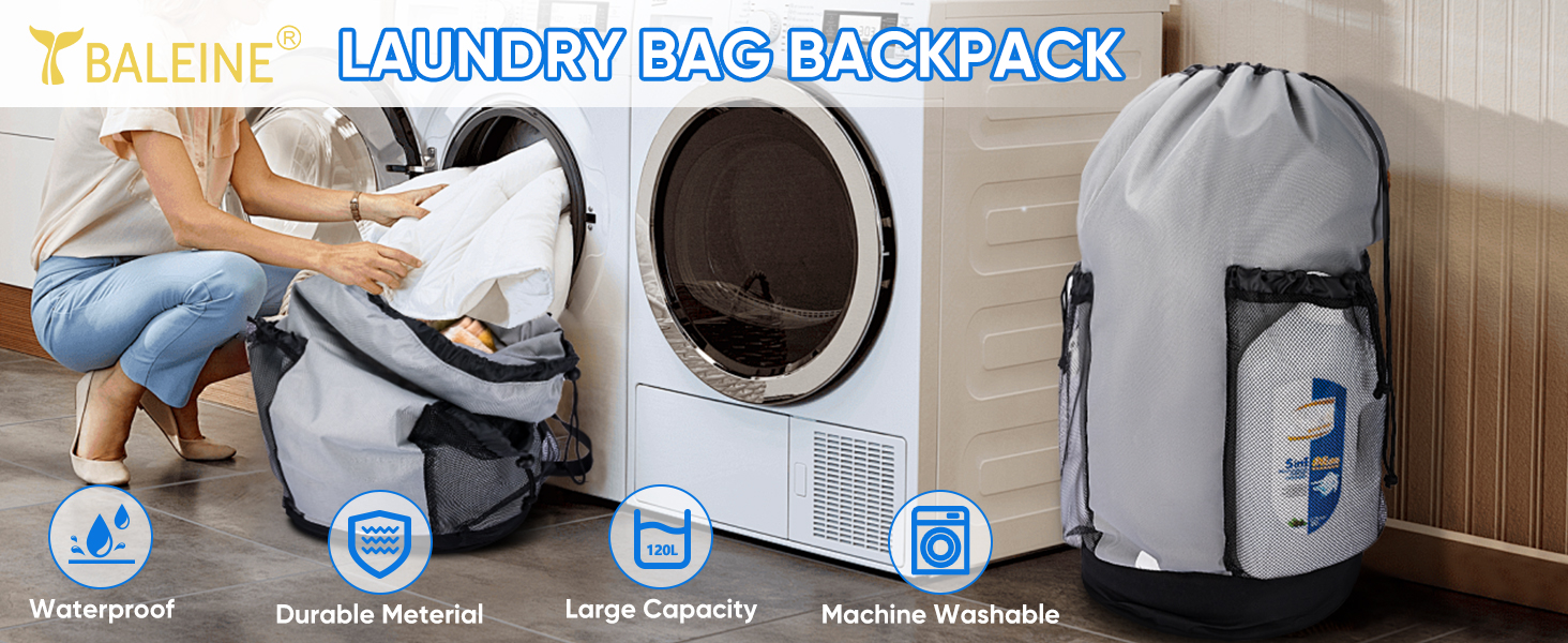 laundry bag backpack