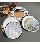 LZBRDY 3D Background Metal Cutting Dies for Scrapbooking – Lace Frame Die Cuts for DIY Wedding Pa...