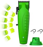 Supreme Trimmer Vader Clipper with DLC Taper Blade STC5098 | 210 Min Run Time 7500 RPM Hair Trimm...