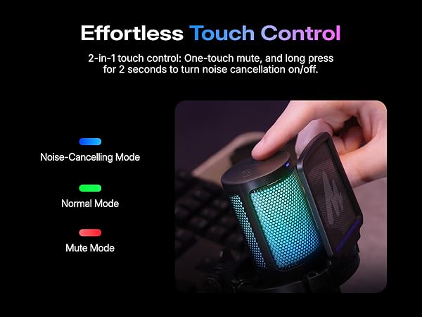 noise reduction gaming microphone
