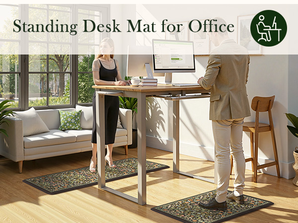 Vintage Spring Floral Kitchen Mats