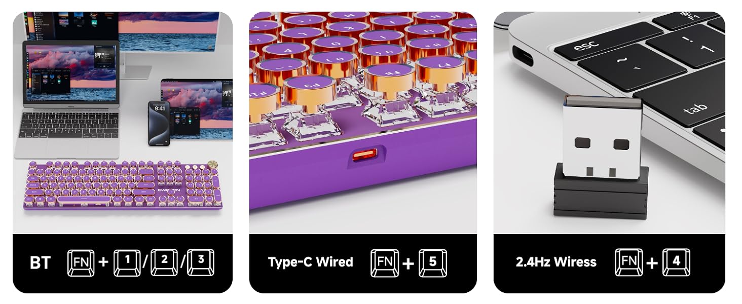 typewriter keyboard steampunk keyboard mechanical gaming keyboard