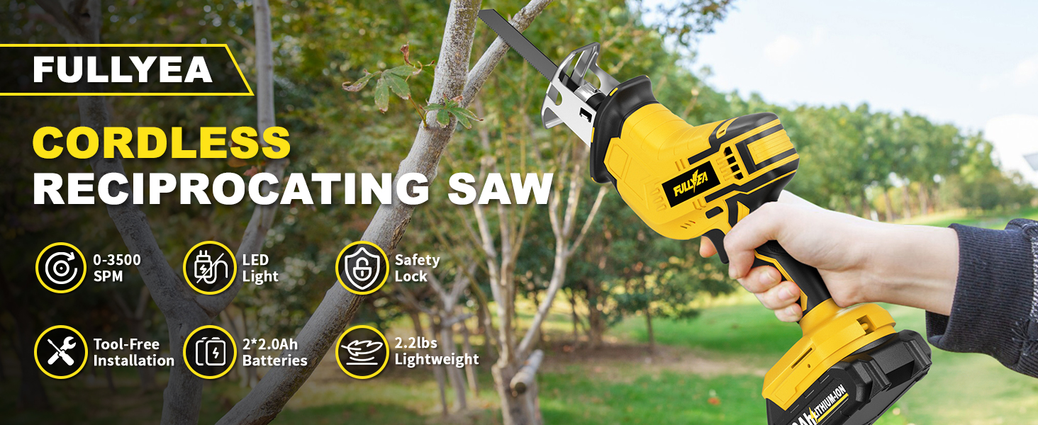 reciprocating saw cordless saw for cutting wood metal