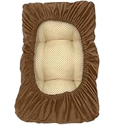 Sigmat Rectangle Stool Cushion Padded Saddle Seat Counter Stool Cover Coffee 10"x18"