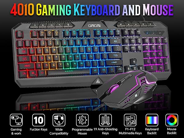 keyboard and mouse