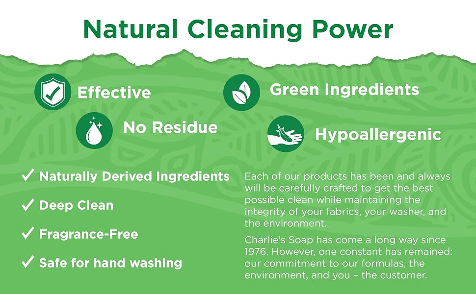 charlies soap laundry powder detergent