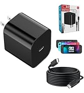BESCLOSE Charger for Nintendo Switch 2, 60W AC Adapter Fast Charging Power Supply for Switch, 20V...