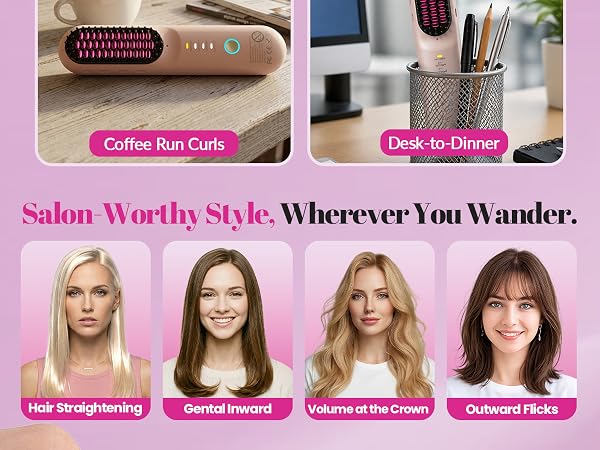Cordless Straightening Comb