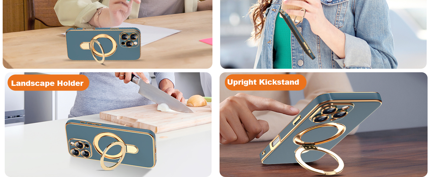 Adjustable Magnetic Stand Phone Case 