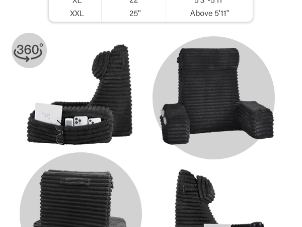 bed chair pillow