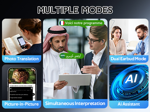 translation earbuds translation headphones ai translator earbuds