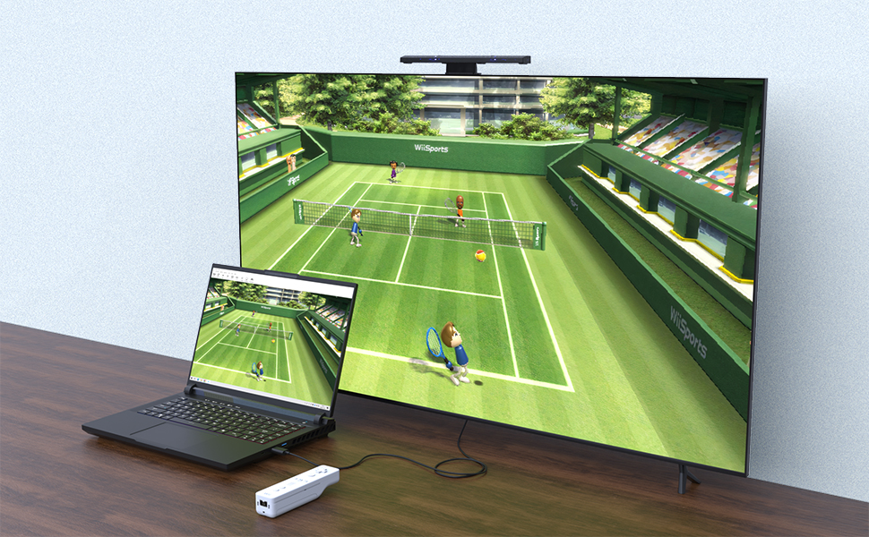 MAYFLASH W010 Wireless Sensor Dolphinbar for PC USB Wii Remote Adapter Used on PC Windows