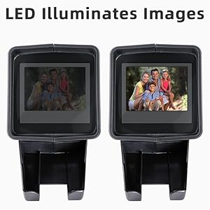Built-in LED Light Box