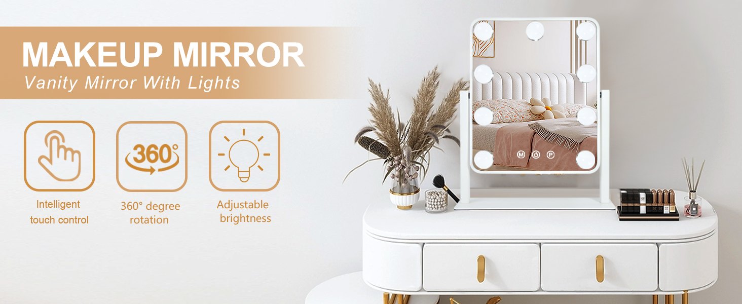 vanity mirror with lights