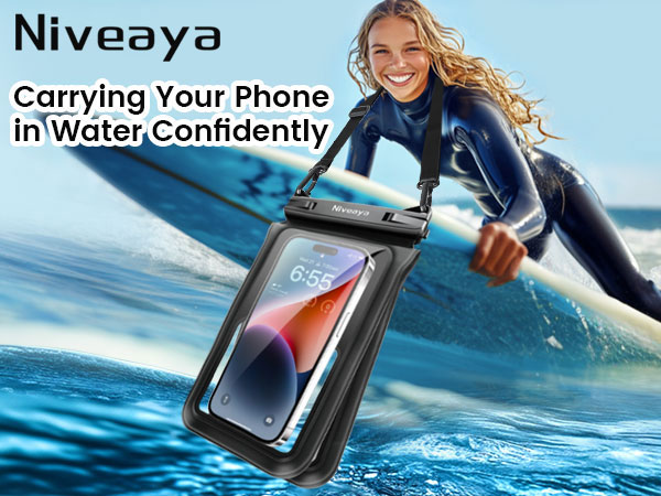 Double Space Waterproof Phone Pouch