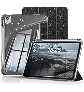 Zktuyu for iPad (A16) 11th 10th Generation Case 11/10.9 Inch 2025/2022, Glittering Sparkly Clear ...