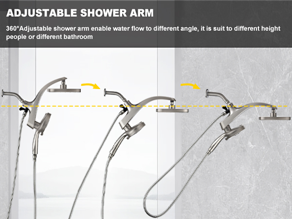 shower head with handheld