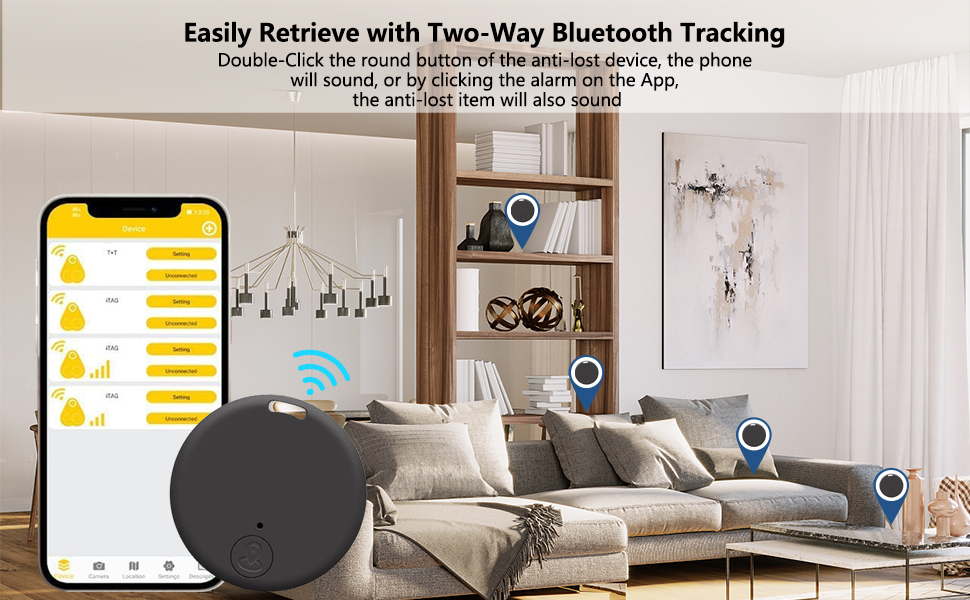 Mini Key tracker item locator smart GPS tracker for dog/key/luggage/car/phone/wallet/bag/pets