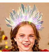 DRESBE Light Up Headband LED Headbands Glow Party Hair Accessories for Girls