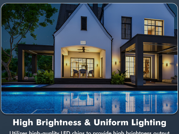 luz led para exteriores