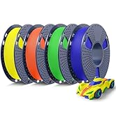 SUNLU PETG 3D Printer Filament Bundle, 0.25kg Each Spool, Total 1kg, Mini Spool, High Speed PETG ...