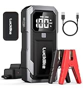 Lucklike Car Battery Jump Starter Portable, Jump Starter Battery Pack for 8.0L Gas/7.0L Diesel En...