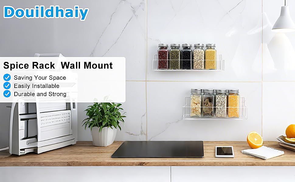 spice rack wall mount
